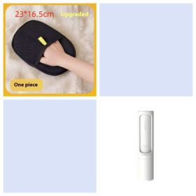 2-1 Reusable Pet Hair Remover Brush Lint Roller Portable Effective Self Cleaning Tool for Cat Dog Fur Hair Dust Removal Brush (Color: Set8)