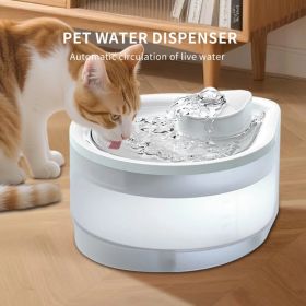 004 Pet Water Drop Water Dispenser, Water Drop Type Outlet, Non Clogging, Material Safe, Easy To Clean, Automatic Hydration, Suitable For Home An (Option: defaulttitle)