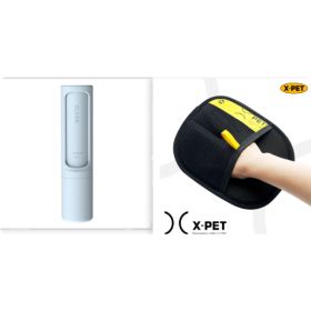 2-1 Reusable Pet Hair Remover Brush Lint Roller Portable Effective Self Cleaning Tool for Cat Dog Fur Hair Dust Removal Brush (Color: Set6)
